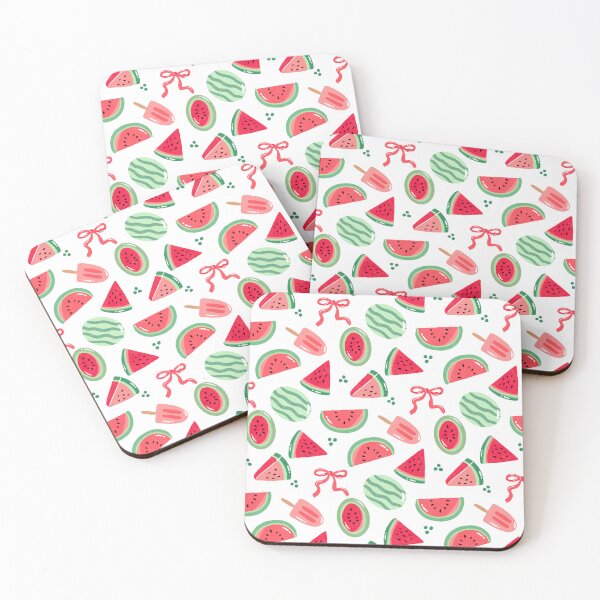 Item preview, Hand-Painted Watercolor Watermelon Pattern designed and sold by Olive Lane Creative.