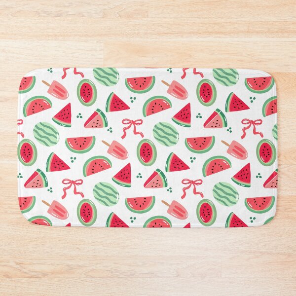 Item preview, Hand-Painted Watercolor Watermelon Pattern designed and sold by Olive Lane Creative.