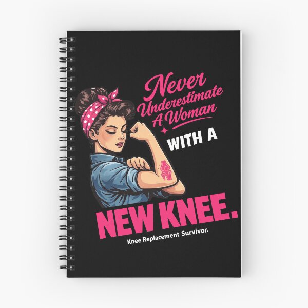 Item preview, Never Underestimate A Woman With A New Knee. Knee Replacement Survivor designed and sold by To101ARt.
