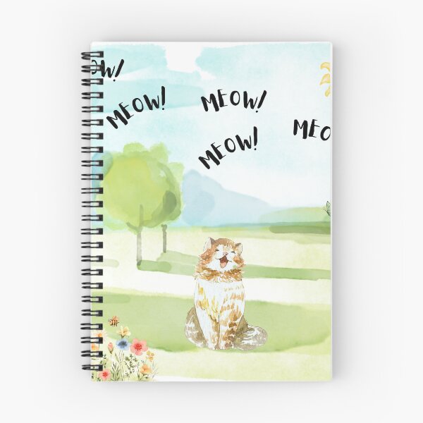 Item preview, Happy Cat Meowing designed and sold by TeeGeeTees.