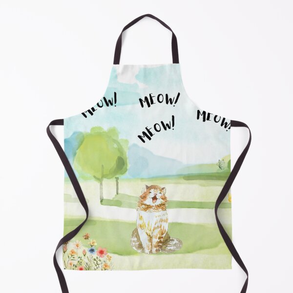 Item preview, Happy Cat Meowing designed and sold by TeeGeeTees.