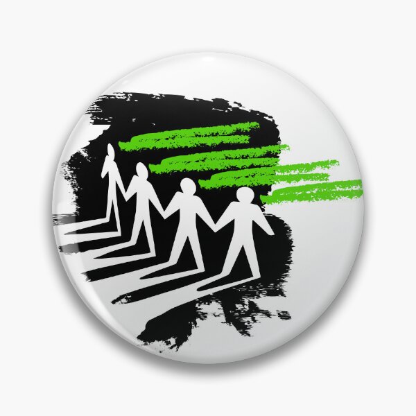 Item preview, Urban Streetwear Graffiti Figures Green Accent Art designed and sold by rich-moda.