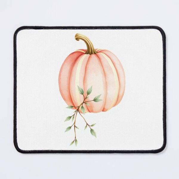 Item preview, Watercolor Soft Pink Pumpkin Botanical Art designed and sold by Vida e Arte.