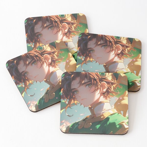Item preview, Syaoran Li Cardcaptor Sakura Determined Gaze Green Outfit Cherry Petals designed and sold by SuperTeamCanada.