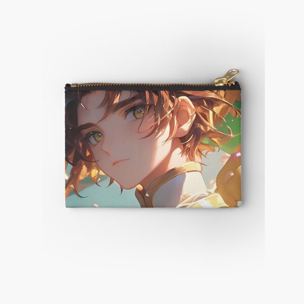 Item preview, Syaoran Li Cardcaptor Sakura Determined Gaze Green Outfit Cherry Petals designed and sold by SuperTeamCanada.