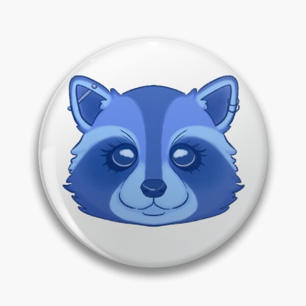 Item preview, Punk Blue Racoon designed and sold by Mystic Plumaria.