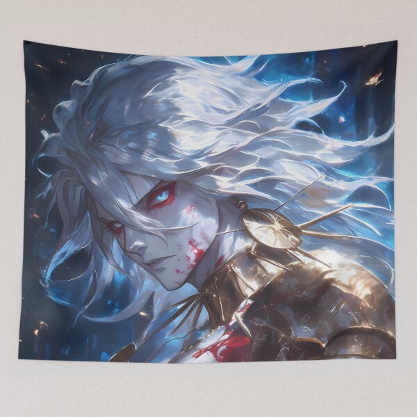 Item preview, Karna Fate Grand Order Crimson Armor Stormy Glow designed and sold by SuperTeamCanada.
