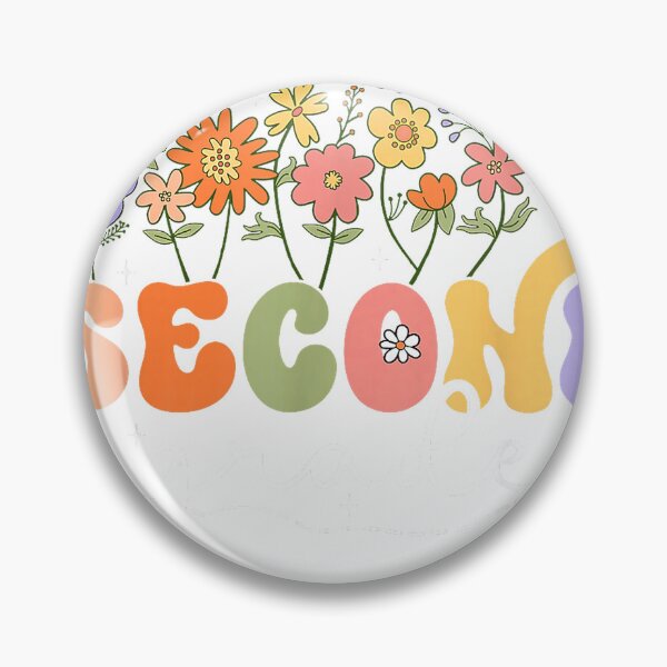 Item preview, 2nd Second Grade Teacher Wildflower Back To School Floral T-Shirt designed and sold by SavsMerch.