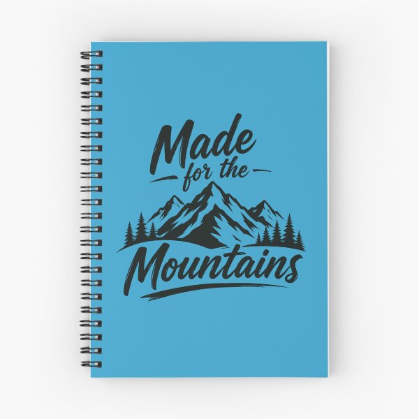 Item preview, Made for the Mountains Mountain Adventure Typography | Hiking Nature Outdoor Vector Design designed and sold by DesignHouse07.