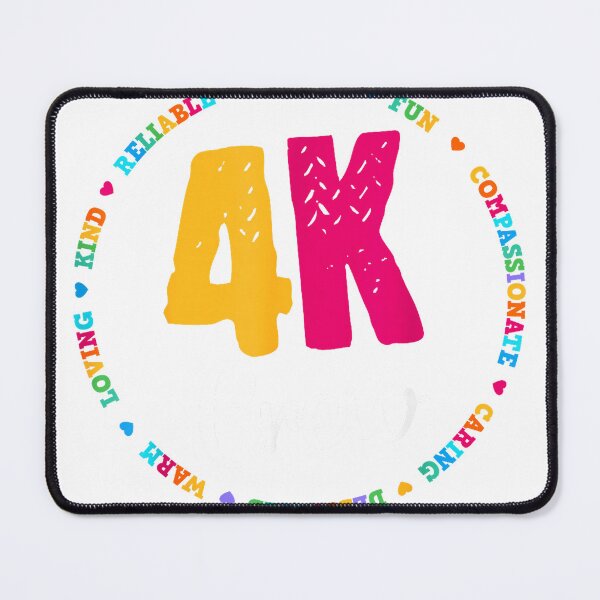 Item preview, 4K Crew Squad Team Teacher Kindergarten Kinder Elementary T-Shirt designed and sold by kevincuellar.