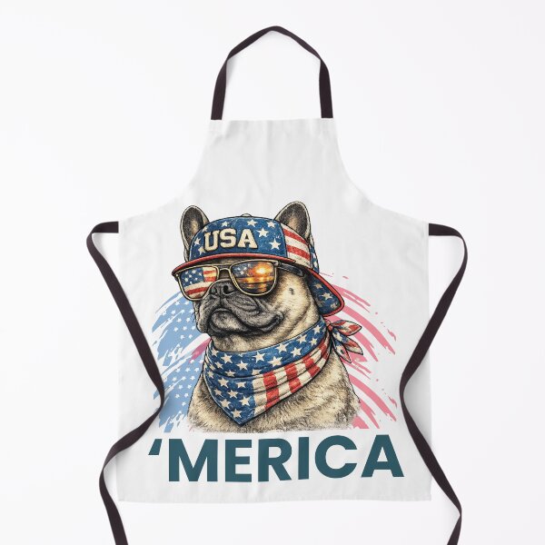Item preview, French Bulldog America Patriotic Vintage Dog Lover T-Shirt for USA Pet Owners designed and sold by Teetreasure2.