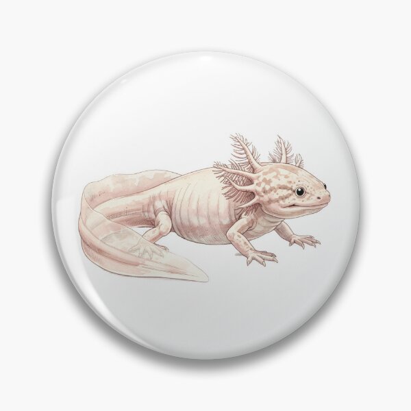 Item preview, Adorable Pink Axolotl designed and sold by Chaoscience.