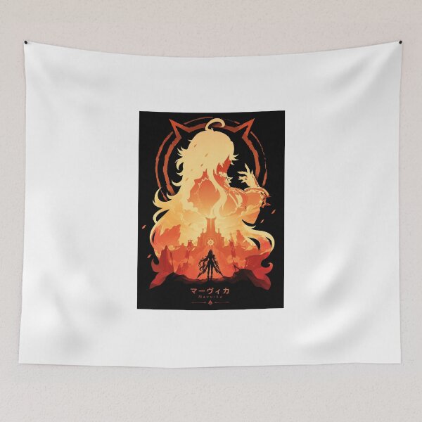 Item preview, Mavuika Inspired Flame Archon Anime Game Artwork designed and sold by ijunk.