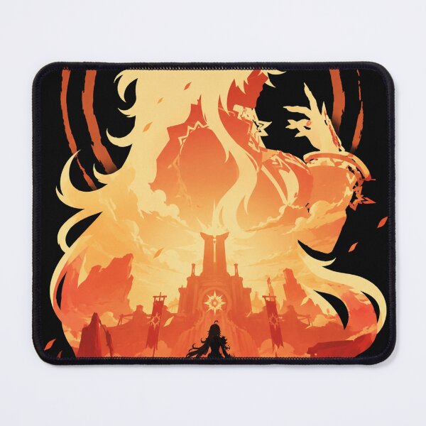 Item preview, Mavuika Inspired Flame Archon Anime Game Artwork designed and sold by ijunk.