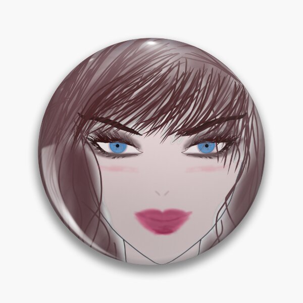 Item preview, Beautiful Anime Woman with Blue Eyes designed and sold by Ployphaiphai .