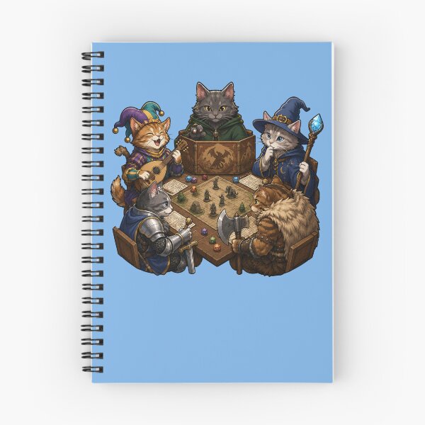Item preview, Fantasy Cats Tabletop RPG Game Night designed and sold by extrisiceye.