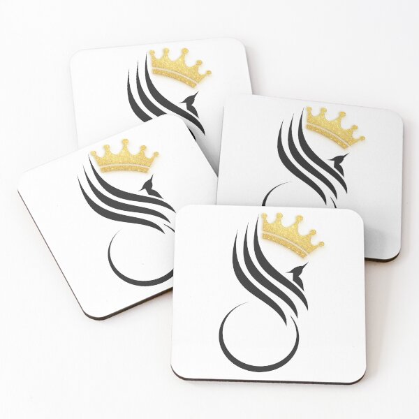 Item preview, Elegant Bird with Luxury Gold Crown Logo designed and sold by rich-moda.
