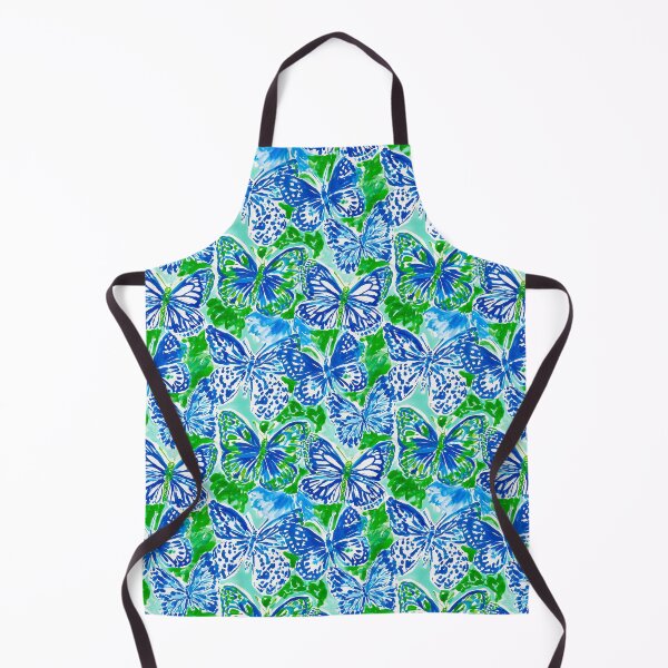 Item preview, Blue & Green Butterfly Pattern | Preppy Colorful Butterfly Design designed and sold by ThePreppyArtist.