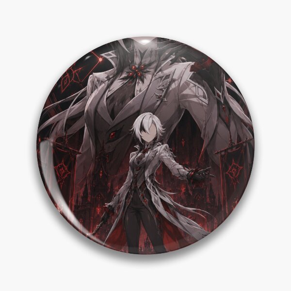 Item preview, Arlecchino Inspired Crimson Harbinger Anime Fantasy Design designed and sold by ijunk.