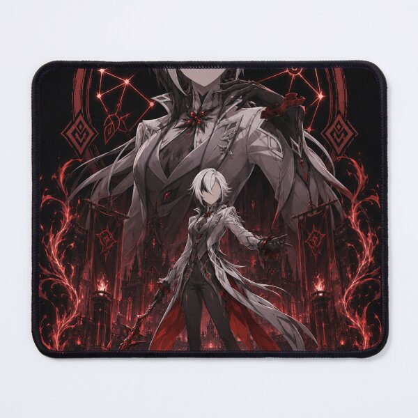 Item preview, Arlecchino Inspired Crimson Harbinger Anime Fantasy Design designed and sold by ijunk.