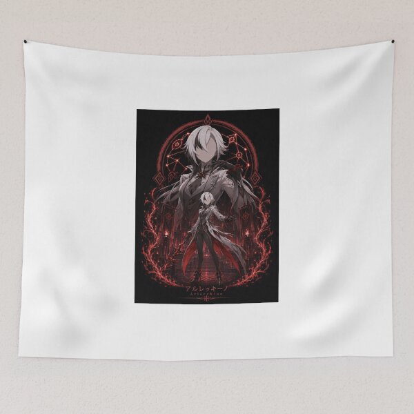 Item preview, Arlecchino Inspired Crimson Harbinger Anime Fantasy Design designed and sold by ijunk.