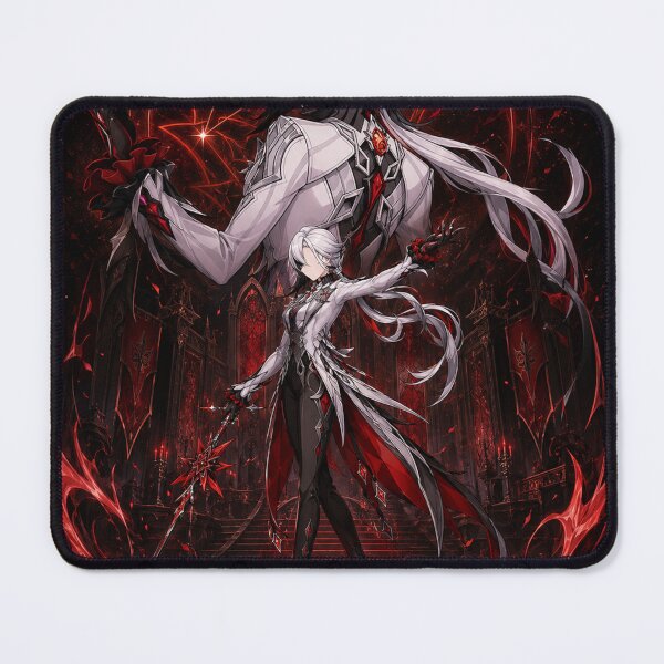 Item preview, Arlecchino Inspired Dark Elegance Anime Game Design designed and sold by ijunk.