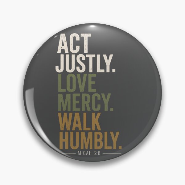 Item preview, Act Justly Love Mercy Walk Humbly designed and sold by rygenr8.
