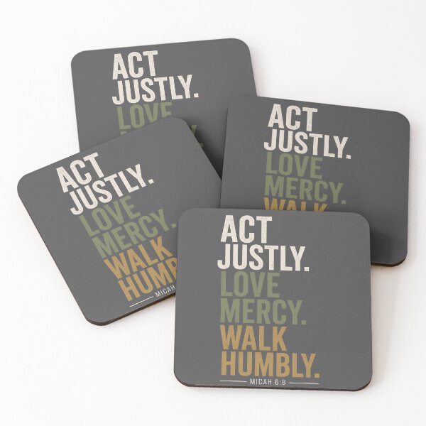 Item preview, Act Justly Love Mercy Walk Humbly designed and sold by rygenr8.