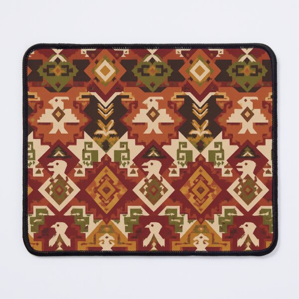 Item preview, Abstract Peruvian Native Seamless Pattern with Geometric Tribal Motifs designed and sold by optimusprime39.