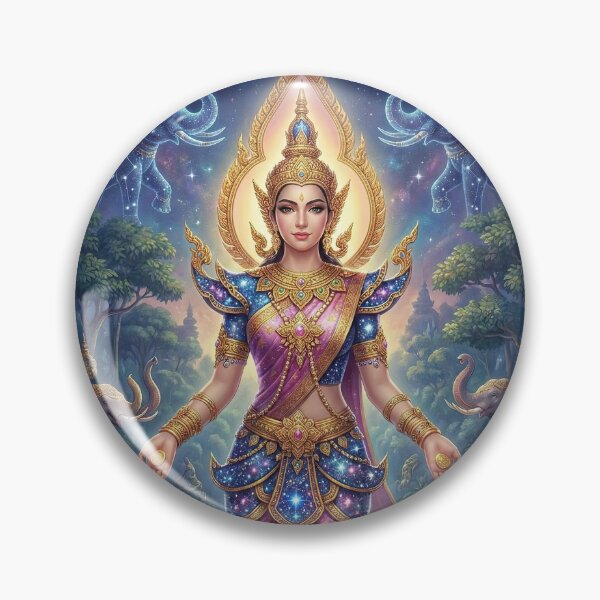 Item preview, Cosmic Lakshmi Goddess of Abundance designed and sold by rachada99.