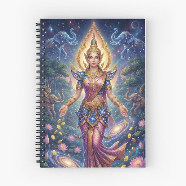 Item preview, Cosmic Lakshmi Goddess of Abundance designed and sold by rachada99.