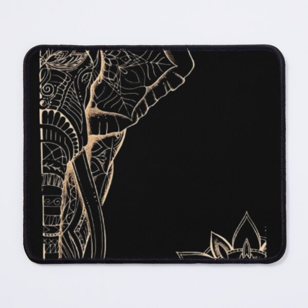 Item preview, Elegant Mandala Elephant – Boho Wildlife Line Art Design designed and sold by BlueHillsJanot.
