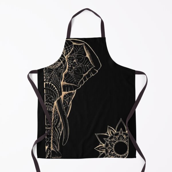 Item preview, Elegant Mandala Elephant – Boho Wildlife Line Art Design designed and sold by BlueHillsJanot.