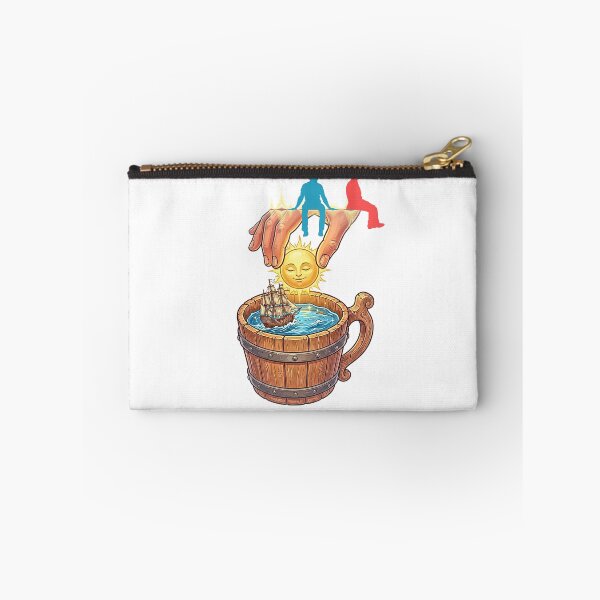 Item preview, Surreal Sea Voyage in Wooden Mug Graphic designed and sold by rich-moda.