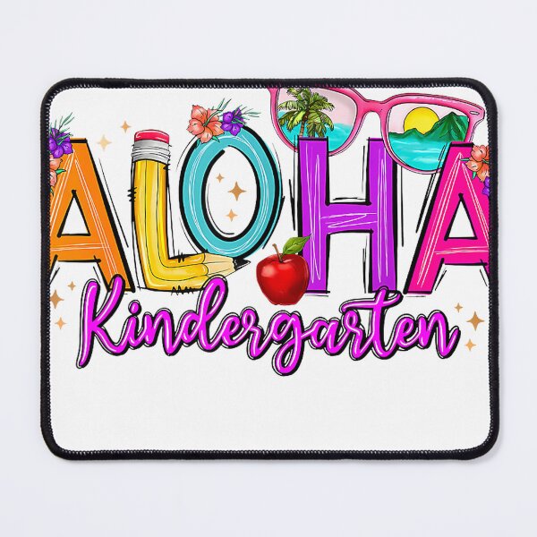 Item preview, Aloha Kindergarten Summer Beach Vacation Teacher School T-Shirt designed and sold by Badriiiii.