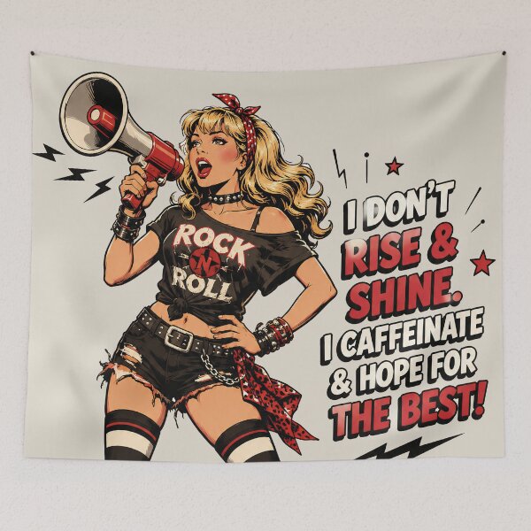 Item preview, Caffeinate girl designed and sold by aliraweb.