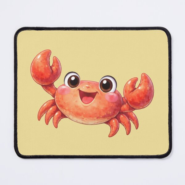 Item preview, Watercolour Crab Beach Illustration designed and sold by inspired-works.