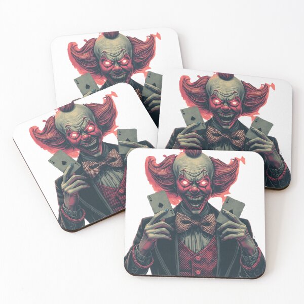 Item preview, Dark Circus Horror Joker Art designed and sold by redblink store.