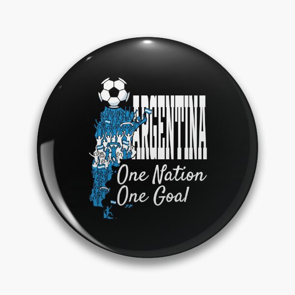 Item preview, ARGENTINA - ONE NATION ONE GOAL - FIFA WORLD CUP designed and sold by KEF Custom.