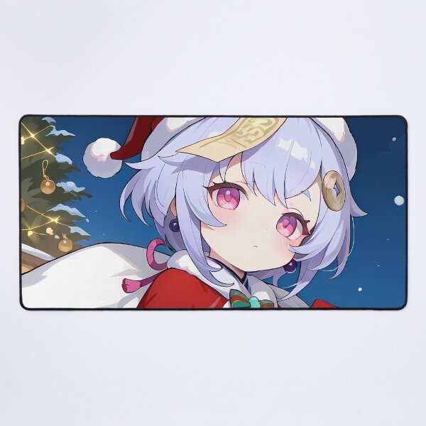 Item preview, Qiqi Genshin Impact Christmas Night Snowy Village Charm designed and sold by SuperTeamCanada.