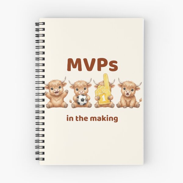 Item preview, MVPs in the Making Highland Cow designed and sold by HumTumMe.