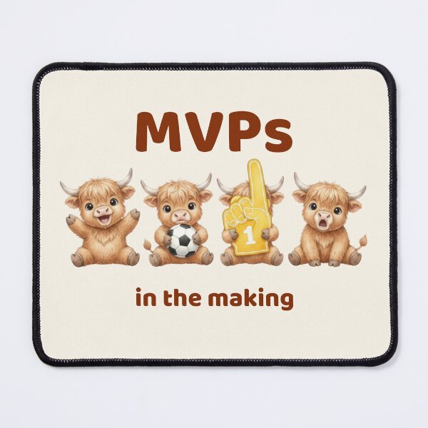 Item preview, MVPs in the Making Highland Cow designed and sold by HumTumMe.