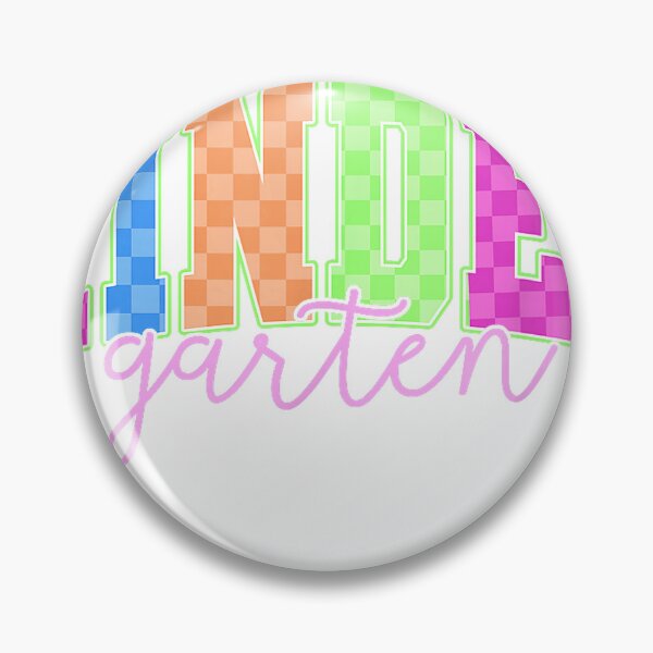 Item preview, Back to School Neon Checkered Kindergarten, Colorful Teacher T-Shirt designed and sold by Voila-creative.