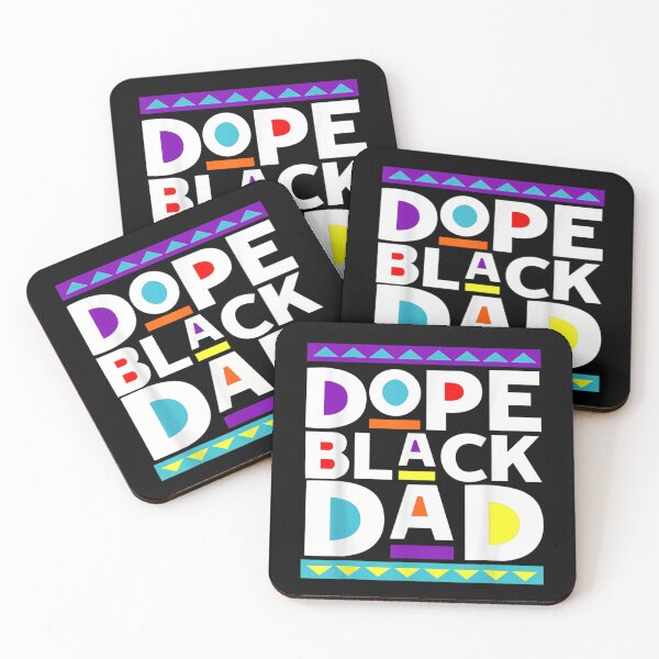 Item preview, Dope Black Dad Colorful Retro 90s Style African American Father Father Day Gift designed and sold by RisanMalto.