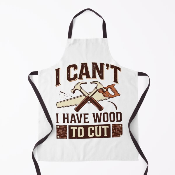 Item preview, Funny Carpenter Gift - I Can't I Have Wood To Cut Retro Woodworking T-Shirt designed and sold by Meharshop.