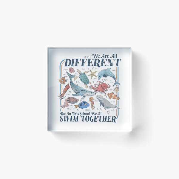 Item preview, Back to School Teacher Elementary Ocean Animal Classroom T-Shirt designed and sold by DArtfulStudio.