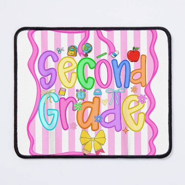 Item preview, Back to School Second Grade Girls Bow 2nd Grade Teacher Kids T-Shirt designed and sold by DArtfulStudio.