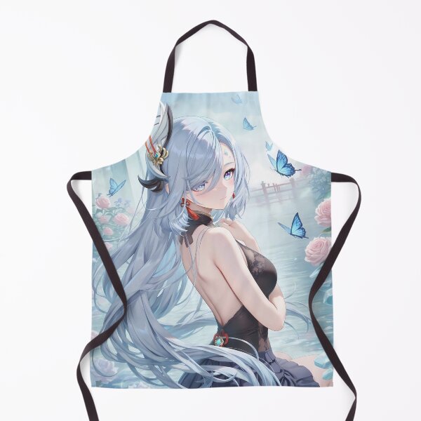 Item preview, Shenhe Genshin Impact Butterfly Garden Dreamscape designed and sold by SuperTeamCanada.