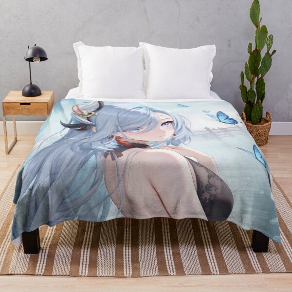 Item preview, Shenhe Genshin Impact Butterfly Garden Dreamscape designed and sold by SuperTeamCanada.