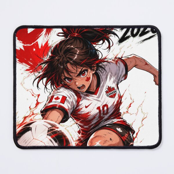 Item preview, Epic Anime Canada Soccer Striker - World Cup 2026 designed and sold by Senpai Syndicate.